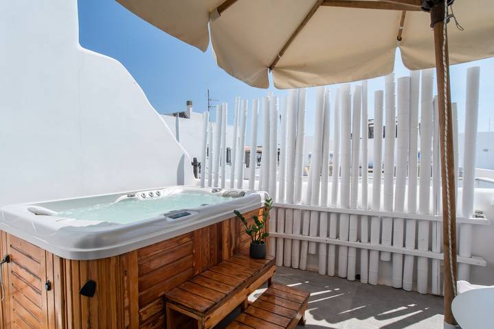 Appartement de vacances pour 2 personnes, avec Balcon et Jacuzzi