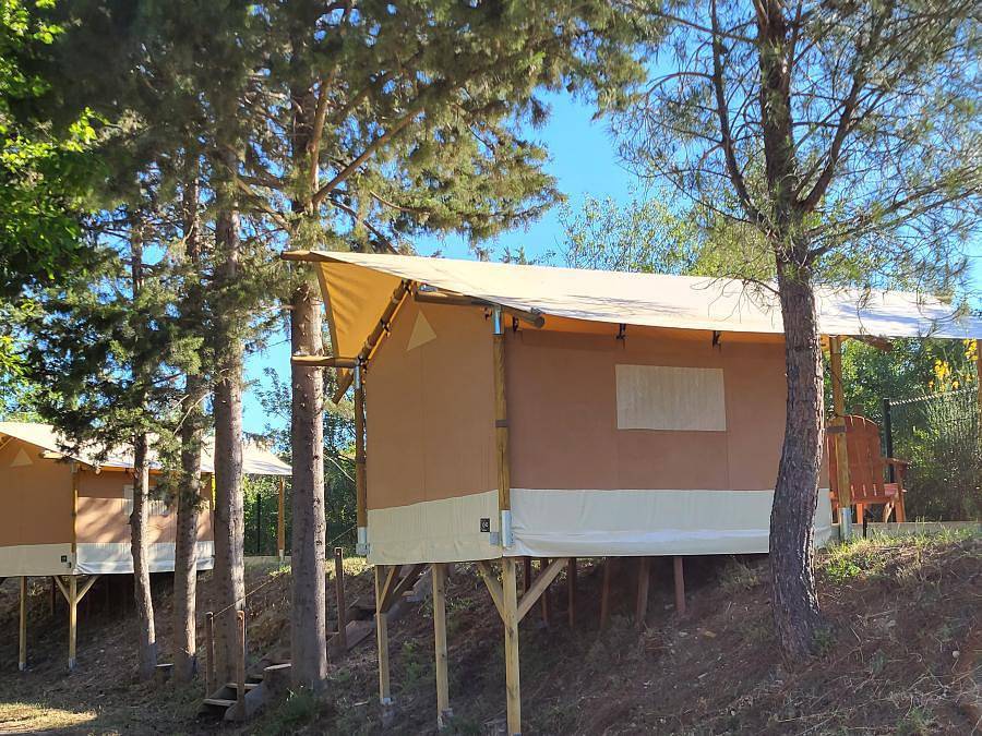Camping Le Val de Cesse - Tente 2 personnes - Escapade Bivouac in Mirepeisset, Côte méditerranéenne (France)