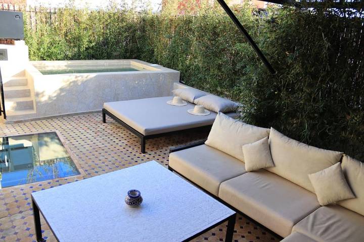 Villa pour 12 personnes, avec terrasse ainsi que vue et piscine à Tanger - 4