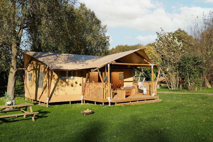 Glamping voor 5 personen in Flevoland