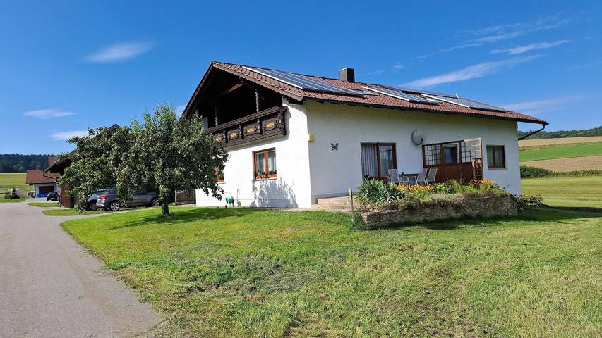 Ferienhaus für 6 Personen, mit Balkon und Garten, mit Haustier in Zandt