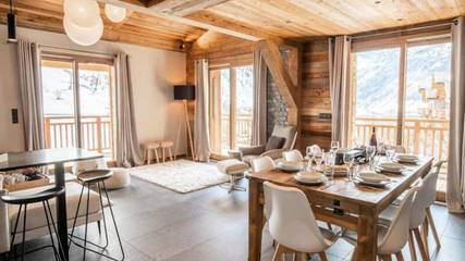 Chalet pour 13 personnes, avec balcon et sauna à Bonneval-sur-Arc