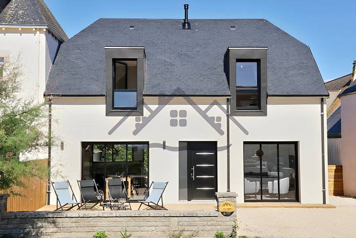 Gîte pour 6 personnes, avec terrasse et jardin