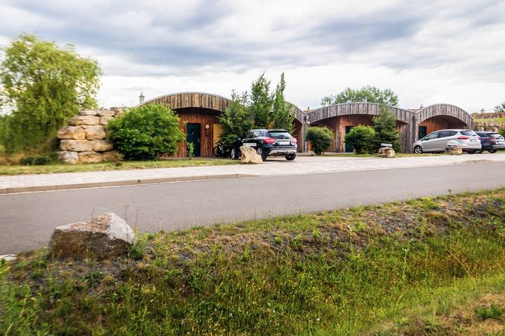 Lagovida Dünenhaus Comfort (b) am Störmthaler See in Großpösna, Leipziger Neuseenland