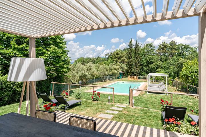 Location de vacances pour 4 personnes, avec piscine et jardin à Montecarlo (Toscane) - 3