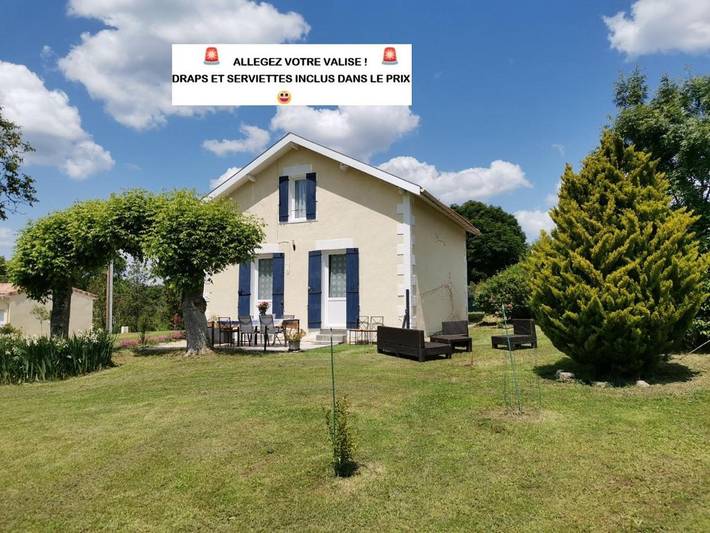 Maison de vacances pour 6 personnes, avec vue et jardin - 1