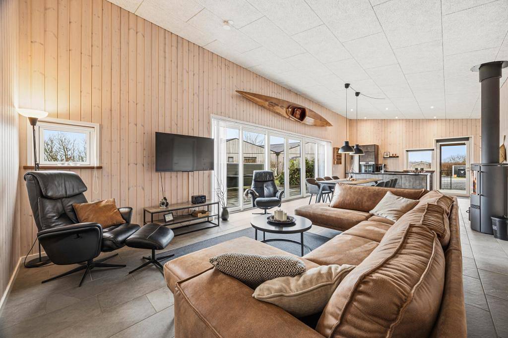 Familienfreundliches Ferienhaus in Bork Havn mit Sauna & Whirlpool in Bork Havn, Ringkøbing Fjord