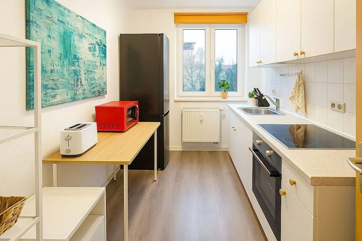 Ganze Wohnung, Monteurzimmer Merseburg Zentrum – 6 Betten, in Merseburg, Saale-Unstrut