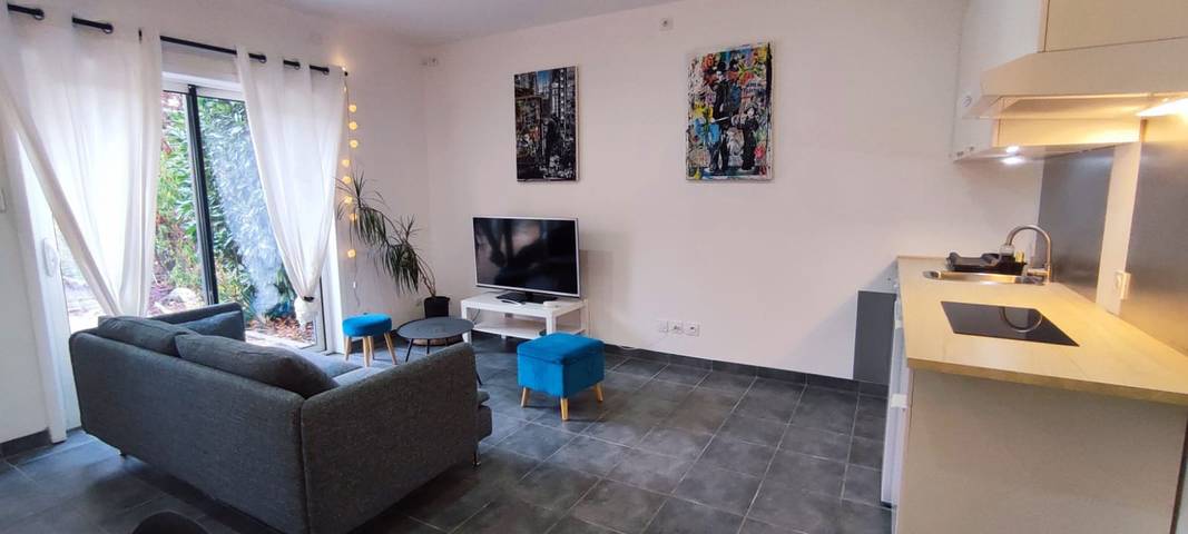 Chalet pour 4 personnes, avec jardin et terrasse