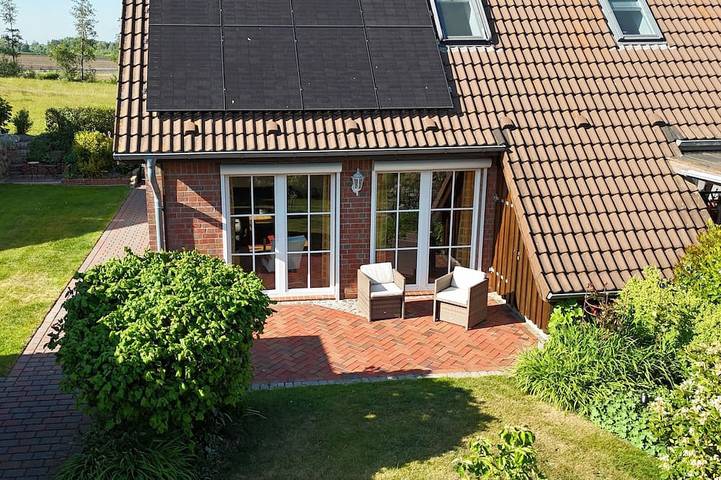 Ferienhaus für 4 Personen, mit Terrasse und Garten in Bredstedt