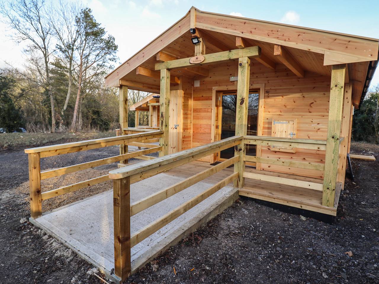 Lodge für 4 Personen mit Garten in Suffolk