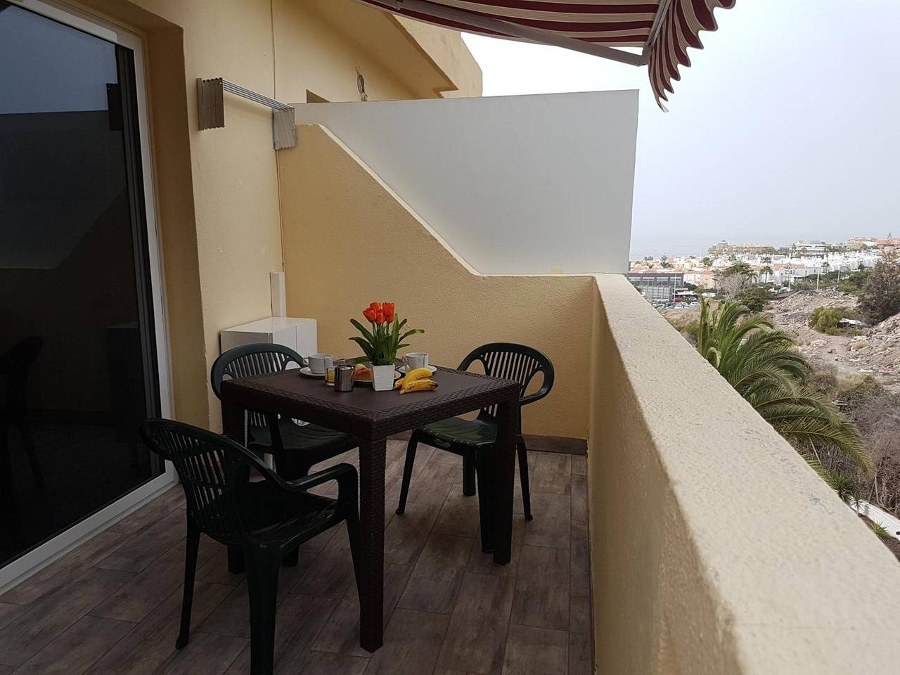 Ganze Wohnung, Ferienwohnung 'En Mareverde Resort' mit Meerblick, Wlan und Klimaanlage in Playa de Fañabé, Adeje