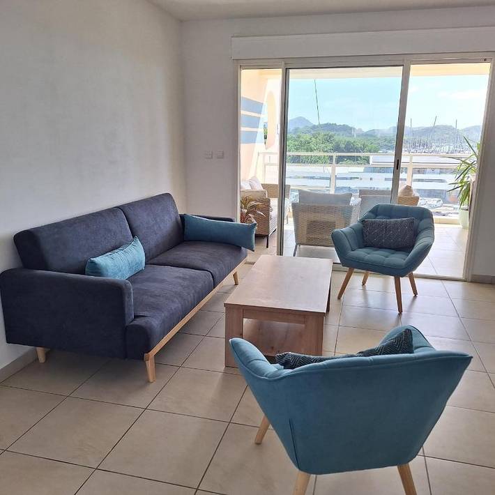 Appartement de vacances pour 5 personnes, avec vue et balcon