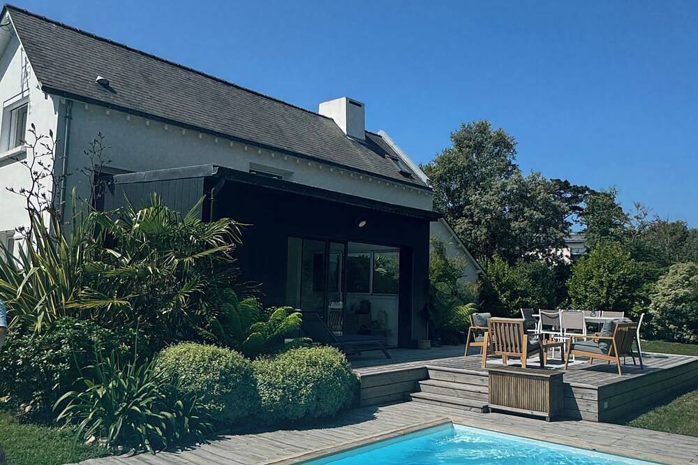 Villa Florever ,Piscine chauffée • 5 chambres • Plage 5 min • La Baule Pornichet in Pornichet, Côte d'Amour