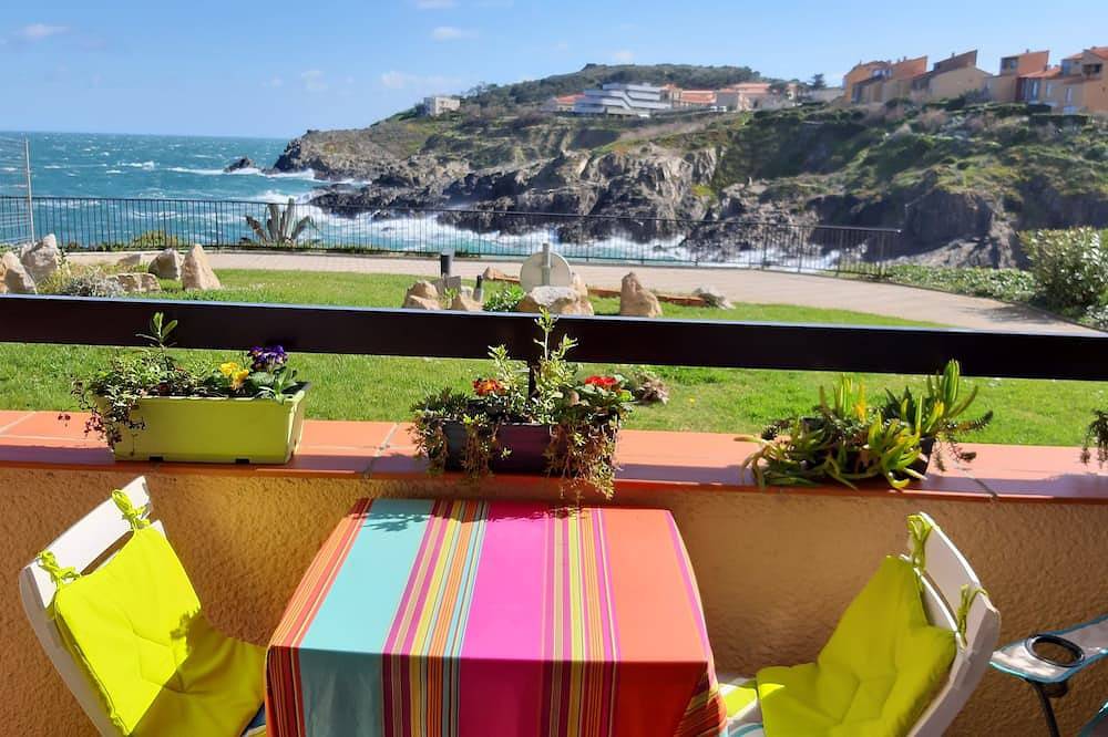 Apartamento entero, Excepcionales vistas de la terraza del mar sin tornillo tornillos soleado y tranquilo in La Côte Vermeille, Colliure