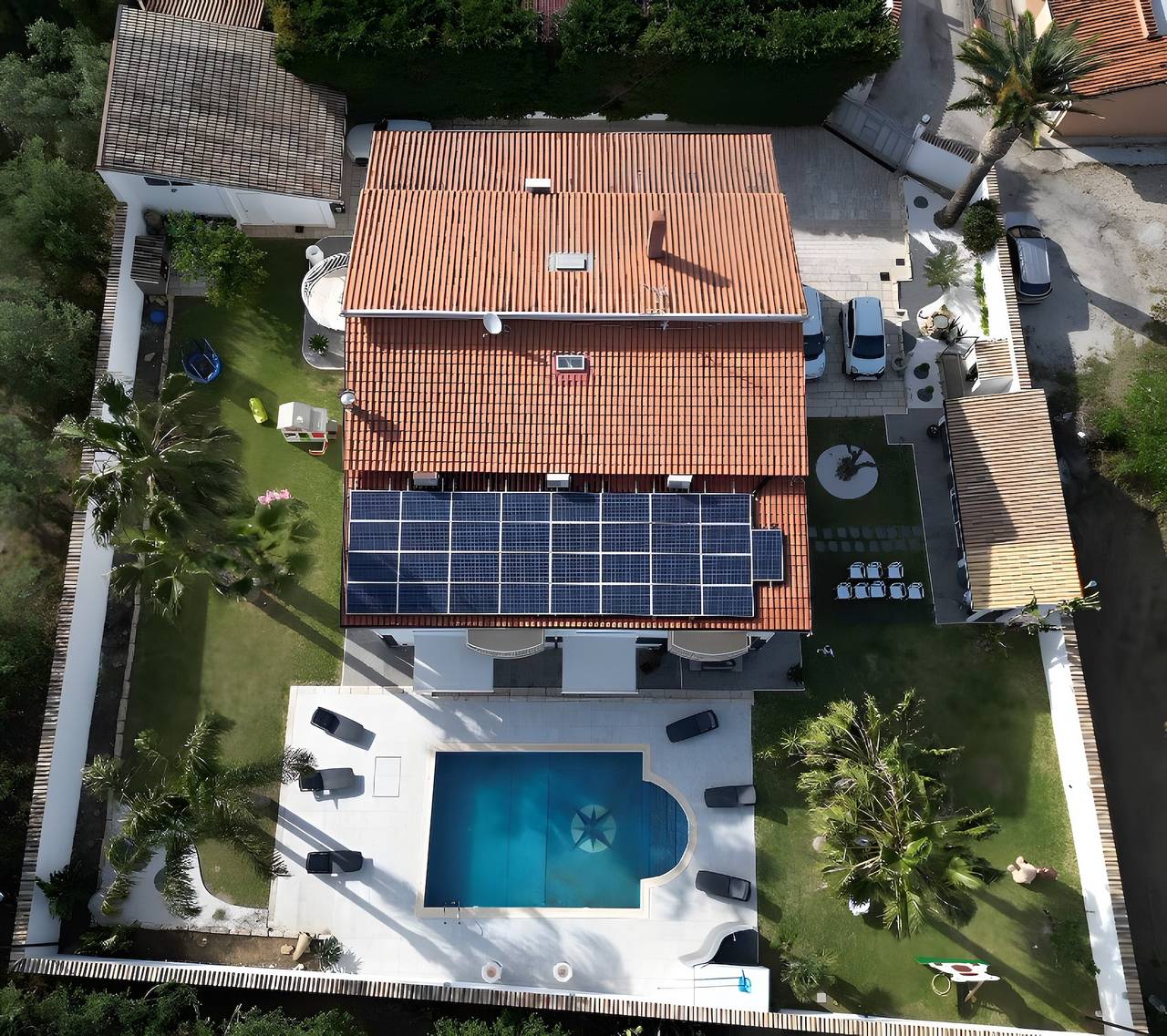 Villa Dalia mit Pool: Bergblick, Wlan und Klimaanlage in Partinico, Palermo Provinz