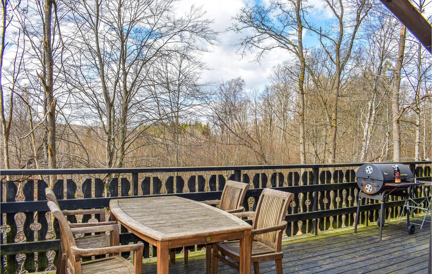 Feriehus for 5 personer med have in Skane