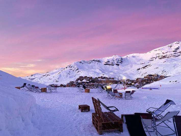 Hôtel pour 4 personnes, avec Terrasse et Vue à Val Thorens