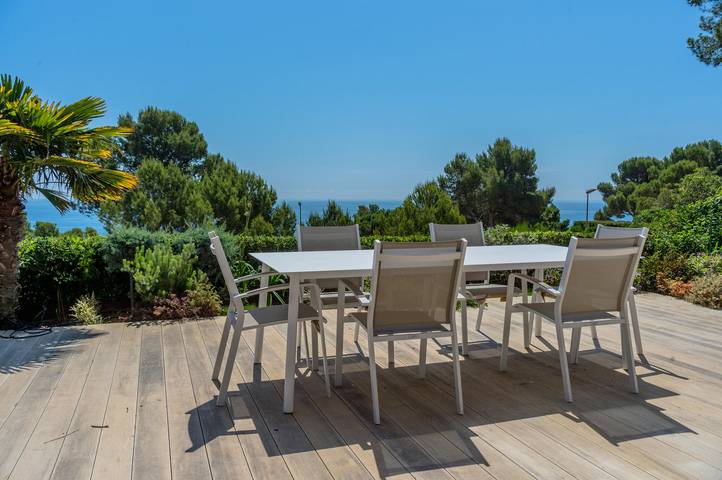 L-3 Traumhaus mit Meerblick und Pool in Platja del Golfet (Palafrugell), Palafrugell