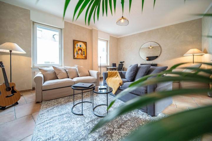 Ferienwohnung für 4 Personen, mit Terrasse und Ausblick in Koblenz