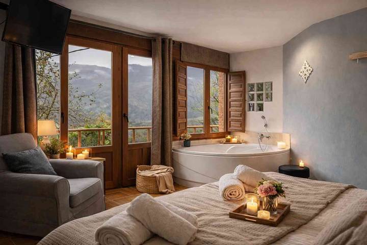 Casas e apartamentos de temporada para 2 pessoas, com Jacuzzi em Astúrias (Espanha)