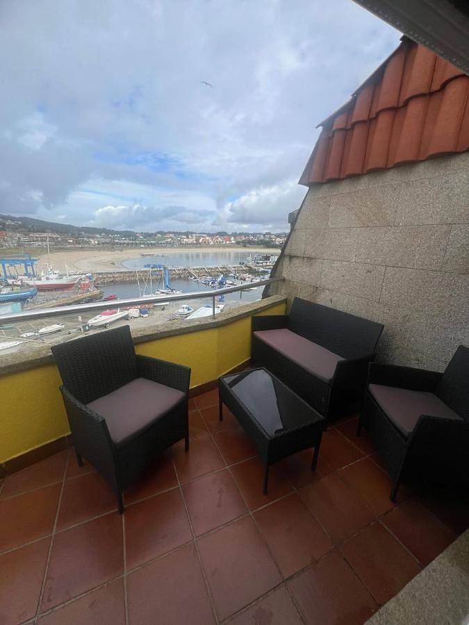 Casa de férias para 6 pessoas, com varanda e vista em Portonovo
