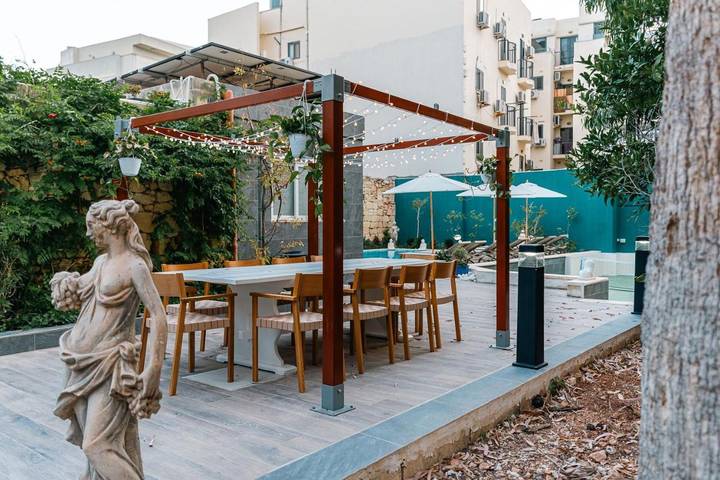 Maison d’hôte pour 4 personnes, avec jardin ainsi que piscine et terrasse à San Giljan - 4