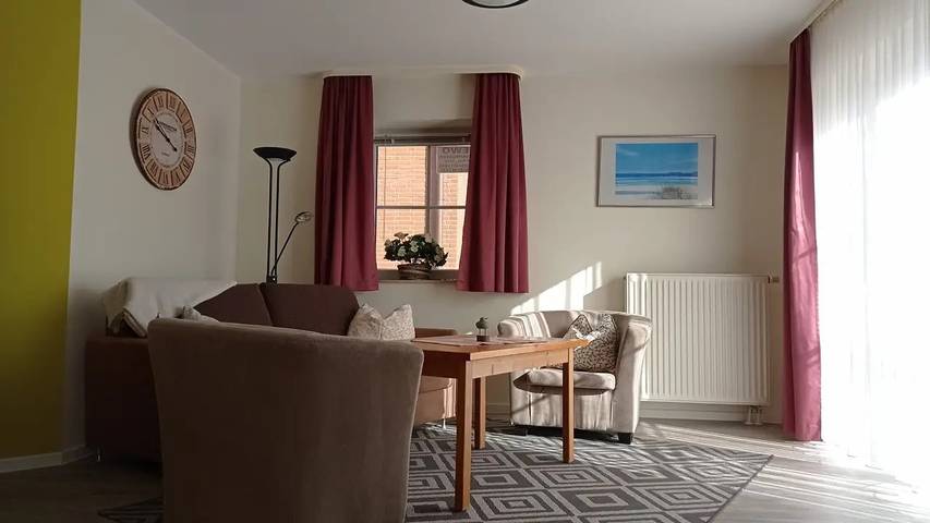 Ferienwohnung für 4 Personen, mit Garten in Orth