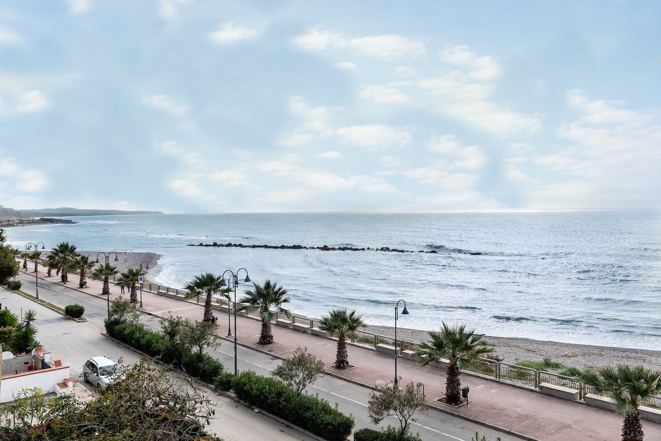 Casa vacanze 'Appartamento A - Le Terrazze' con vista mare, Wi-Fi e aria condizionata in Seccagrande, Ribera