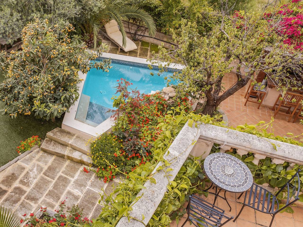 With panoramic views in the mountains - Villa Son Maó in Andratx, West Majorca