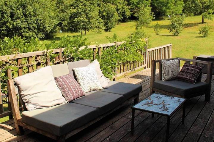 Location de vacances pour 8 personnes, avec piscine ainsi que balcon et jardin à Rouffilhac - 3