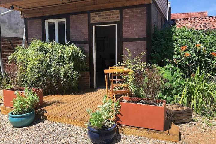 Chambre d’hôte pour 3 personnes, avec Jacuzzi et Jardin
