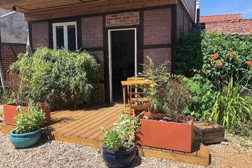 Cottage pour 3 personnes, avec jacuzzi et jardin dans Bergicourt