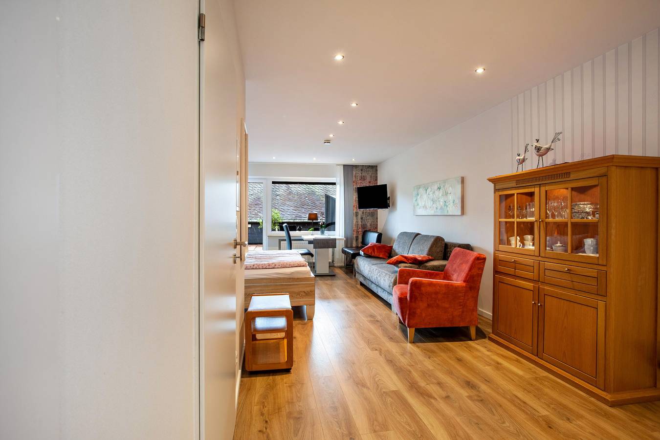 Ganze Wohnung, Ferienwohnung 'Appartment 4' mit Bergblick, Privatterrasse und Wi-Fi in Willingen, die Mittelgebirge