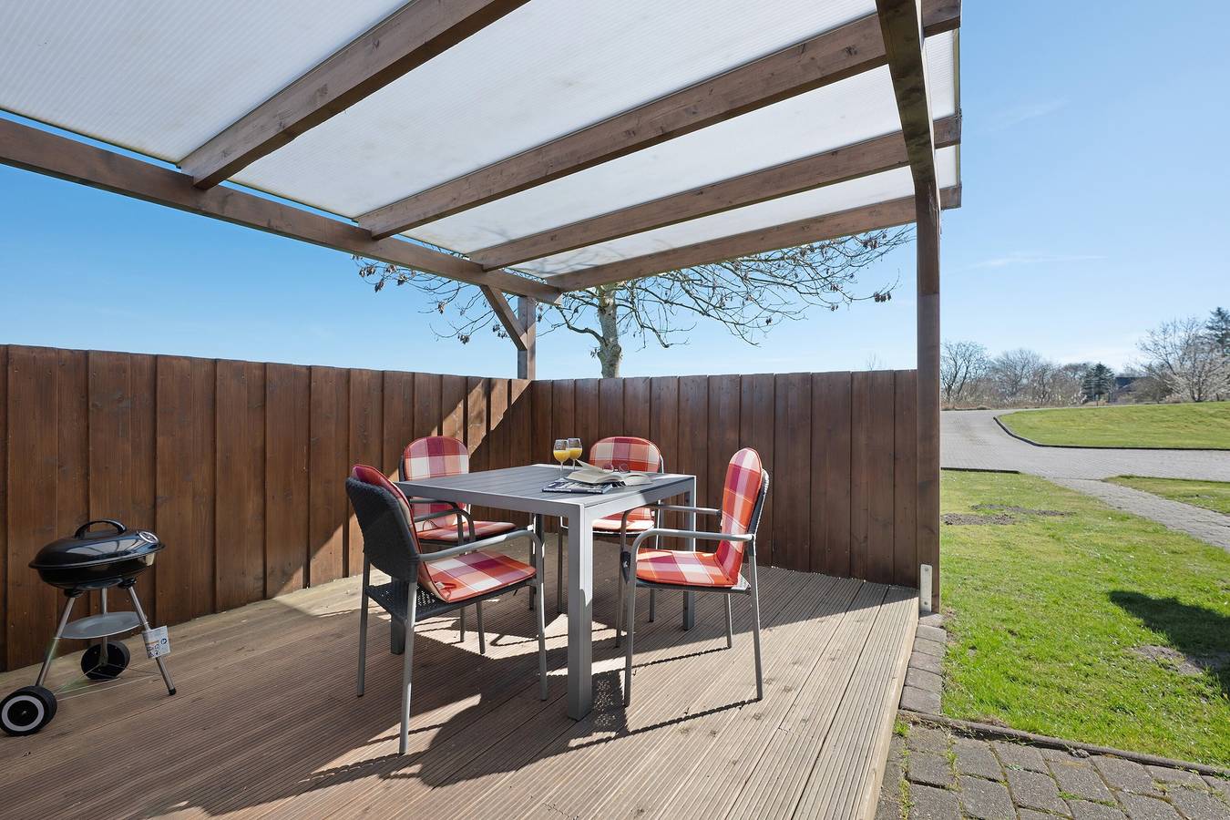 Ferienhaus 'Möwe' mit privater Terrasse und Wi-Fi in Fahretoft, Dagebüll