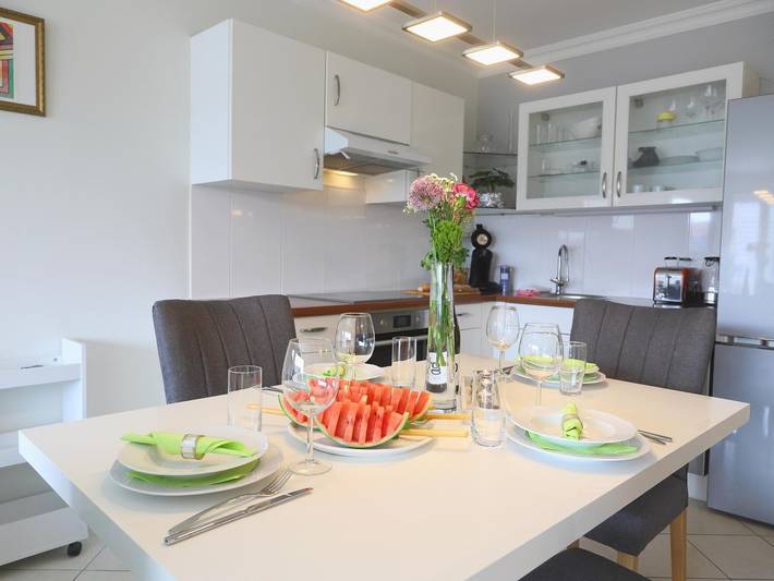 Ganze Wohnung, Moderne 2-Zimmer-Wohnung mit Südbalkon in Westerland für 3 Personen in Westerland, Sylt (Gemeinde)