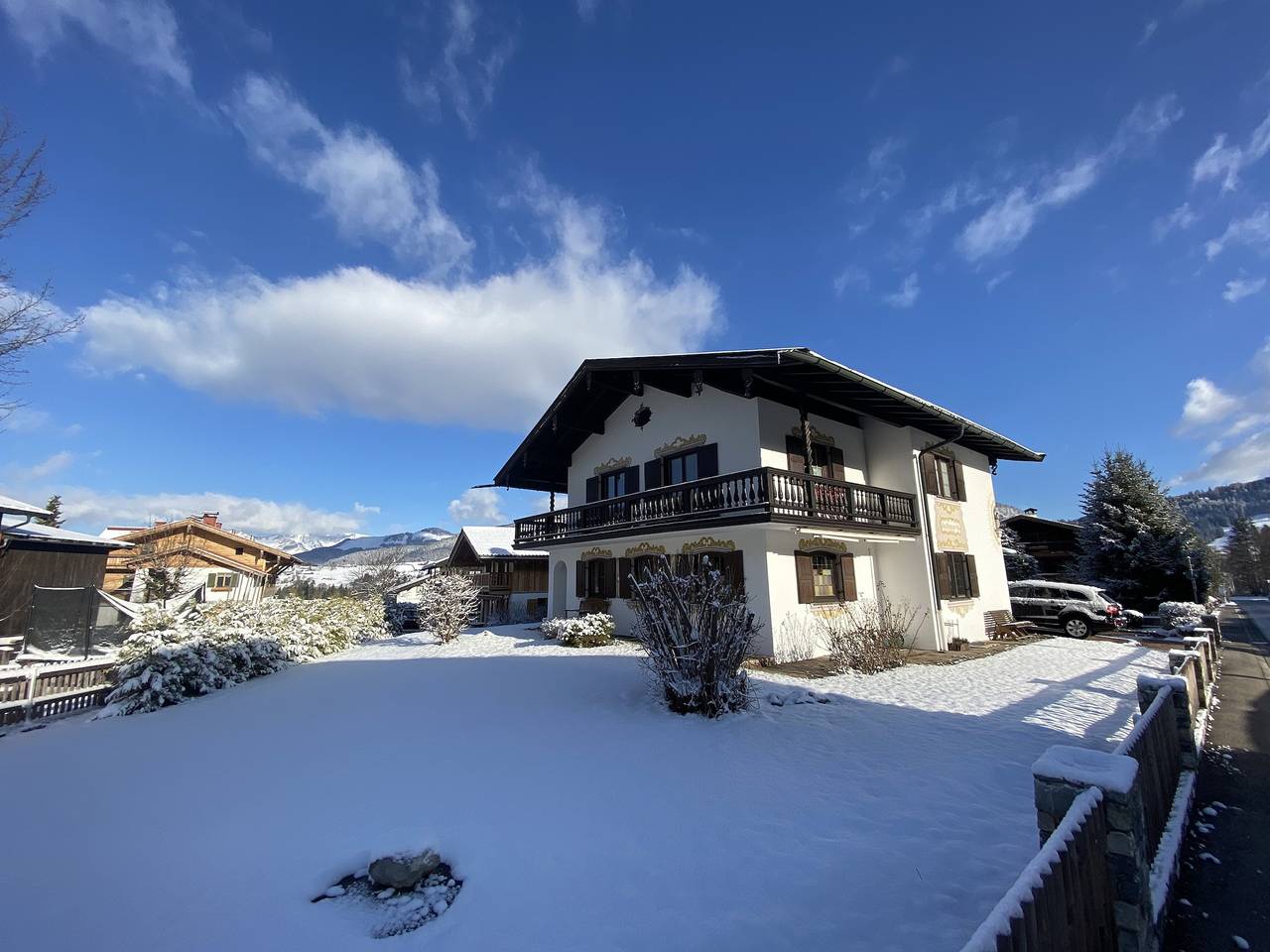 Haus Blindauer Eck - Ferienhaus Blindauer Eck 160 qm mit Bergblick in Reit im Winkl, Bayerische Alpen