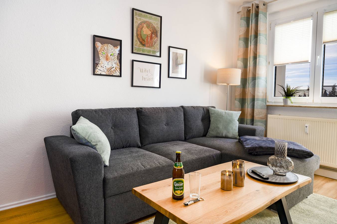 Ganze Ferienwohnung, Business Appartements - Appartement Ii, 61m², 2 Schlafr., 1Wohnr., Küche, Bad mit Wc+Dusche in Marlishausen, Wipfratal