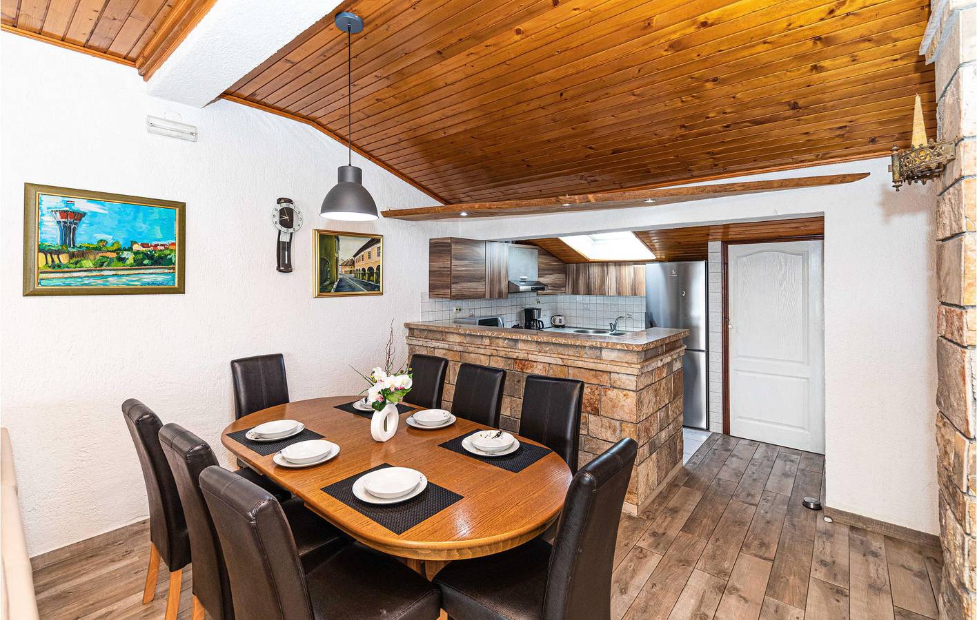 Ganze Ferienwohnung, Ferienwohnung für 8 Personen mit Terrasse in Kastel Novi, Kaštela