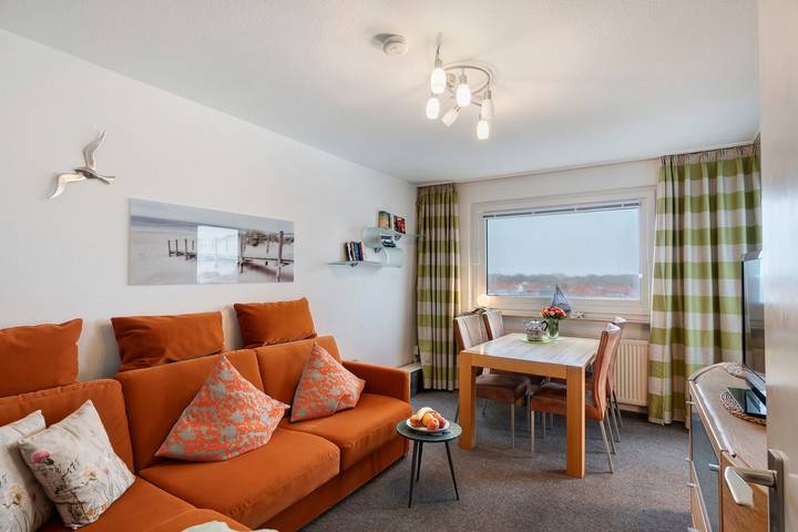 Ferienwohnung für 4 Personen, mit Balkon auf Norderney