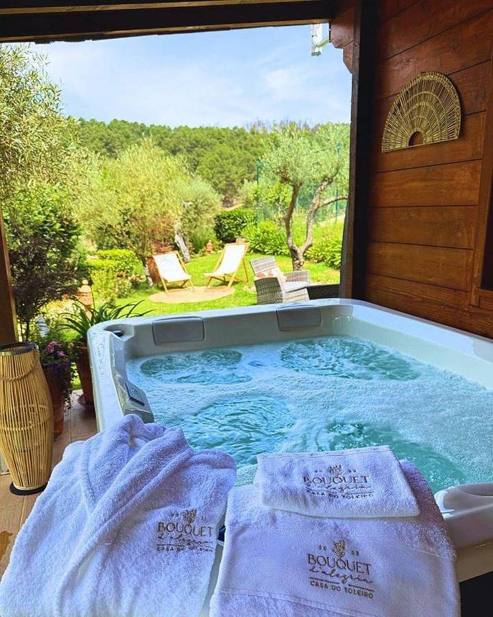 Casa de férias para 2 pessoas, com Terraço e Jacuzzi e ainda Jardim and Vista em Vila Pouca de Aguiar