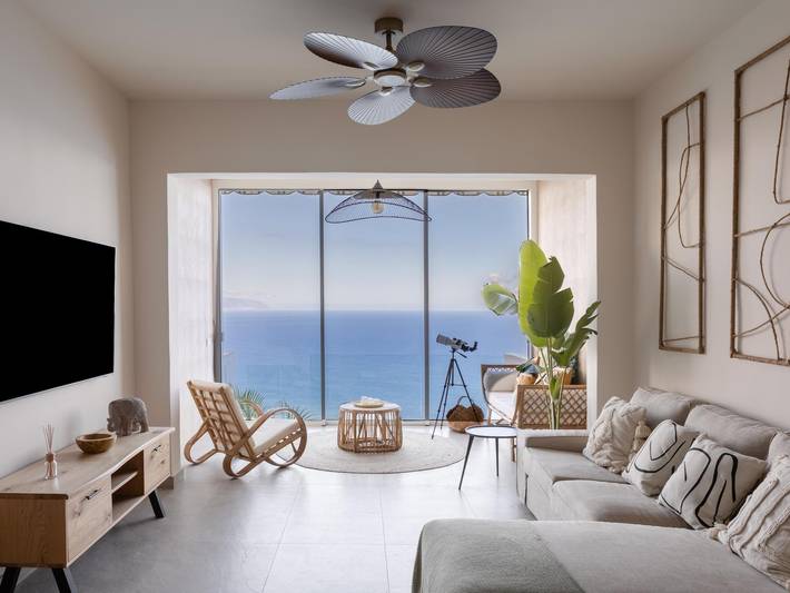 Apartamento para 2 personas, con vistas al mar además de terraza y piscina en Telde