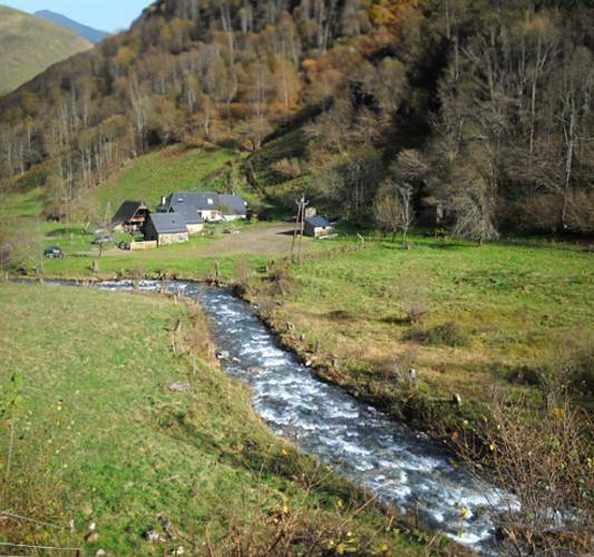 Le Mérens in Bonac-Irazein, Parc naturel régional des Pyrénées ariégeoises