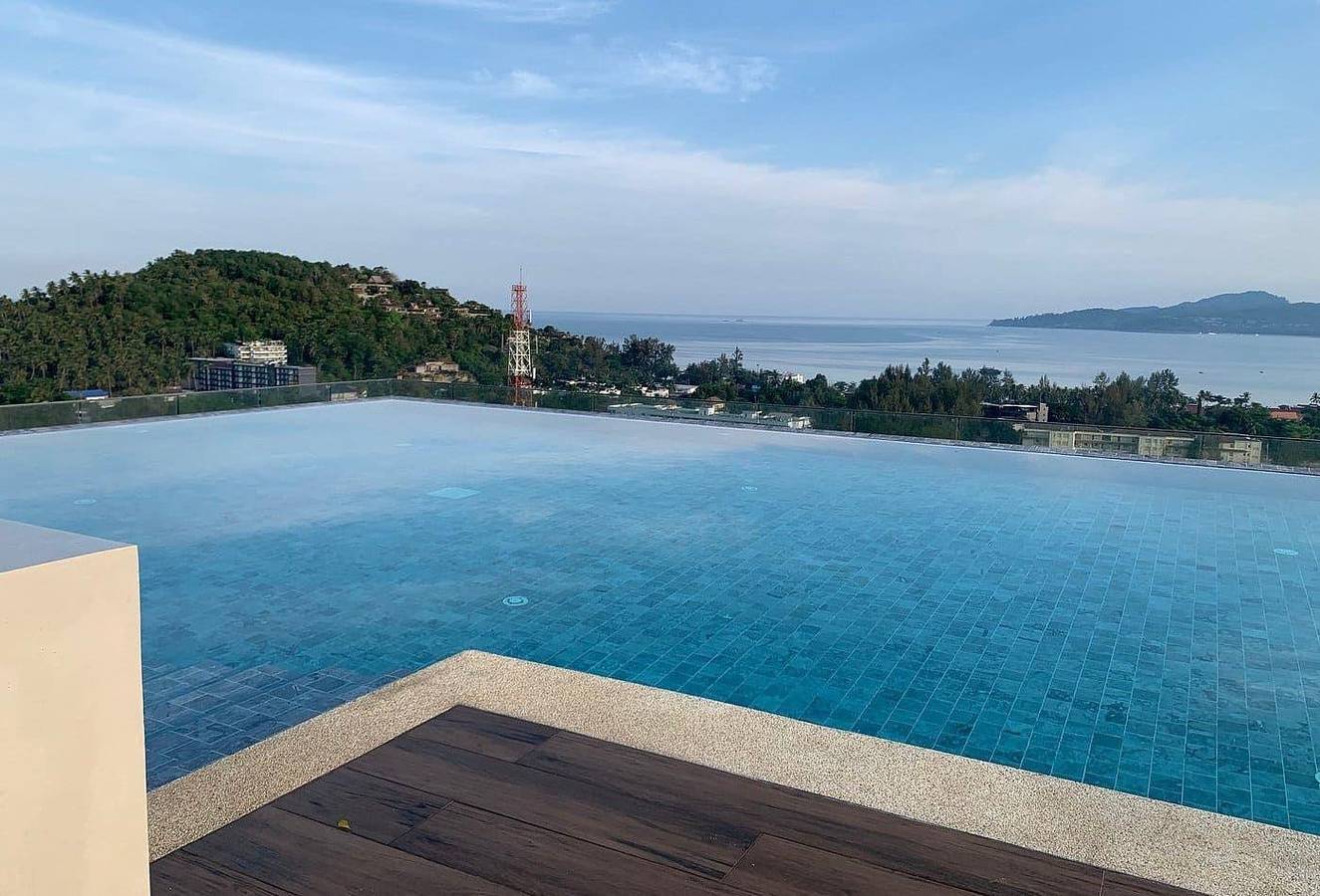Ganze Ferienwohnung, Modernes Sea Breeze Apartment mit 6 Swimmingpools in Phuket