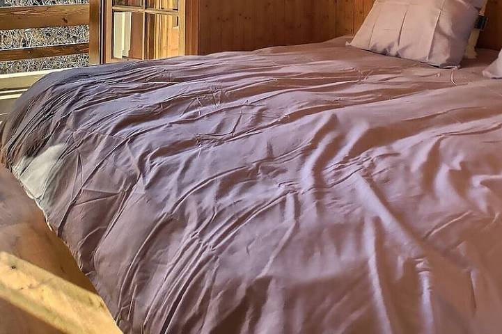 Chalet très confortable sur 2 étages pour 7 personnes, salon avec cheminée, coin cuisine avec lave-v in Grimentz, Anniviers