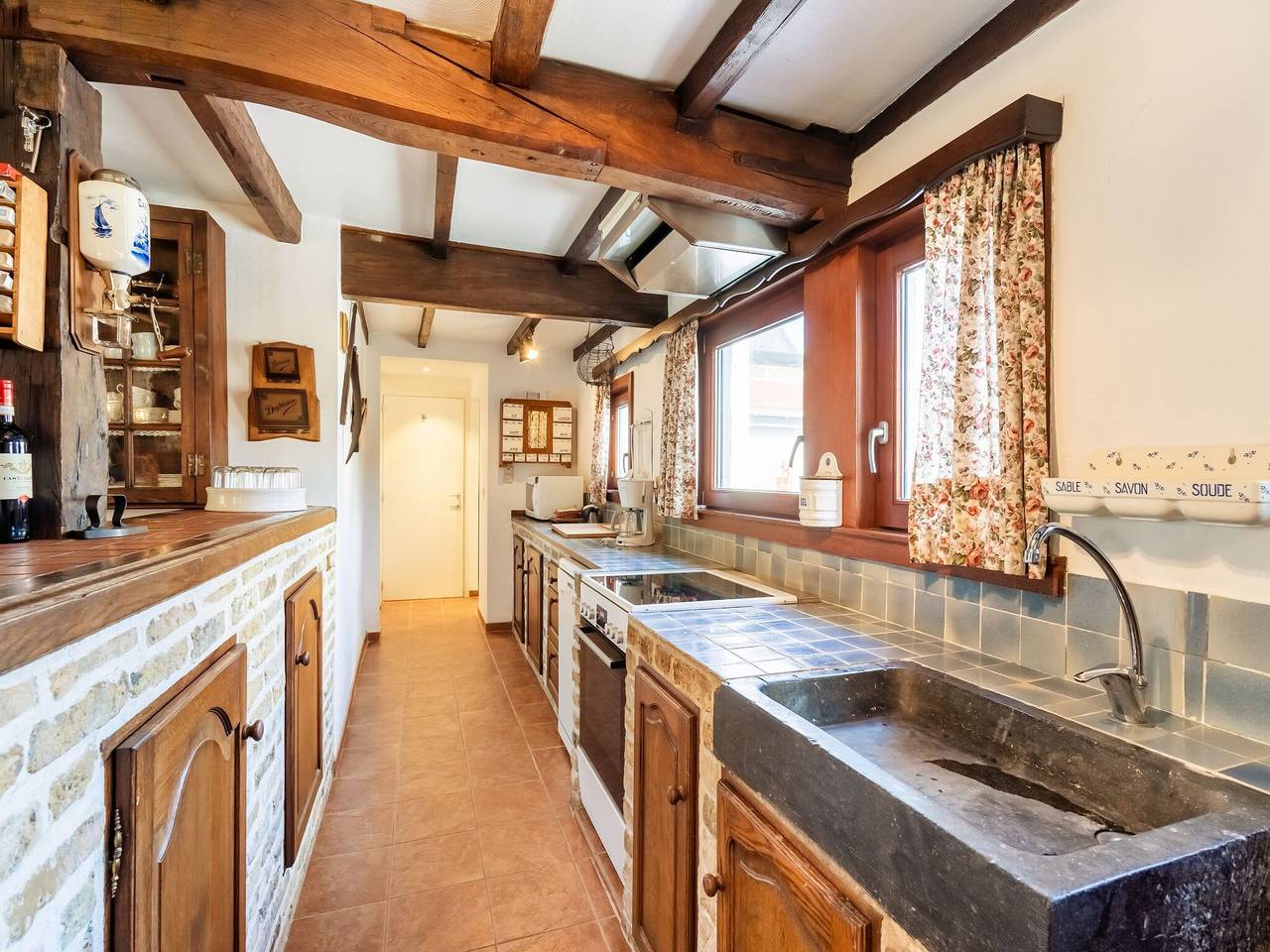 Boerderij in Beveren bij strand en tuin in Beveren (Oost-Vlaanderen), Alveringem