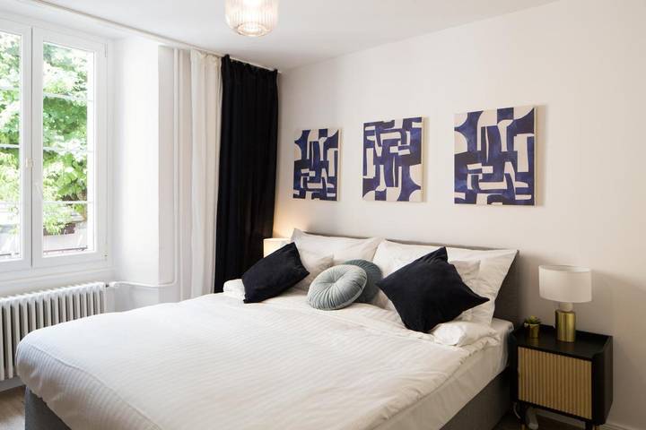 BnB für 4 Personen, mit Terrasse in Montreux