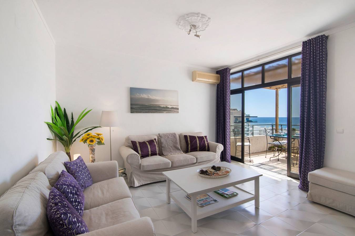 Ganze Wohnung, Ferienwohnung 'Algarve Paraíso - Solimmo' mit Meerblick, Wlan und Klimaanlage in Cavacos, Quarteira