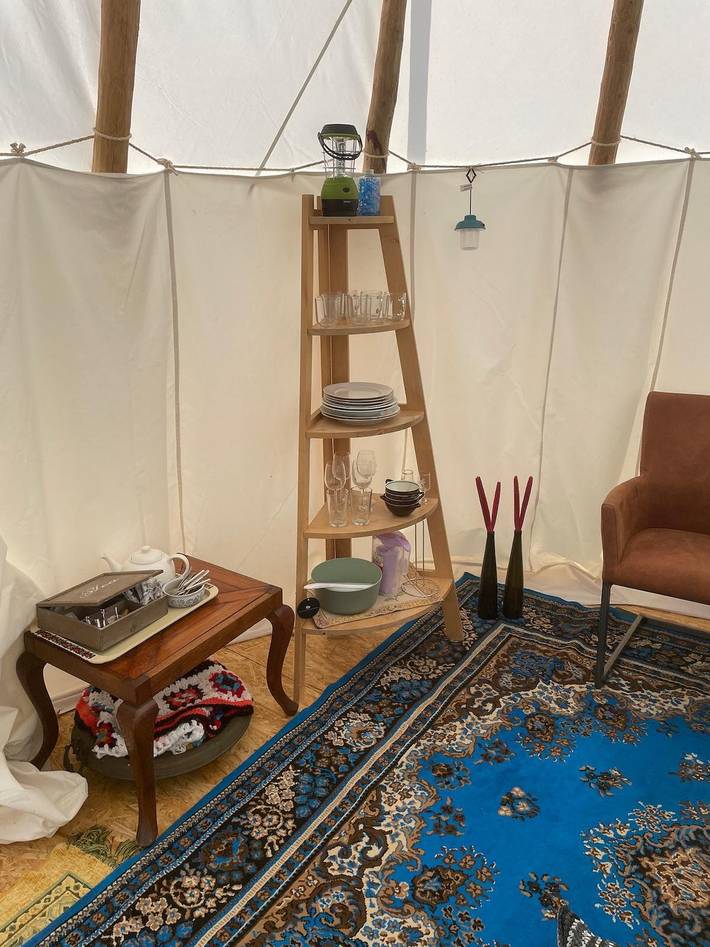 Ganze Wohnung, Camping Pieterom - Tipitent in Drenthe