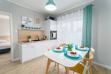 Ferienwohnung für 5 Personen, mit Balkon, mit Haustier in Grzybowo
